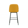 Scaun bar piele naturala GALBENA | model FOX
