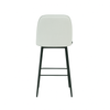 Scaun bar piele naturala GALBENA | model FOX