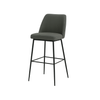 Scaun bar piele ALBASTRA | model SOLO