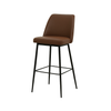 Scaun bar piele ALBASTRA | model SOLO