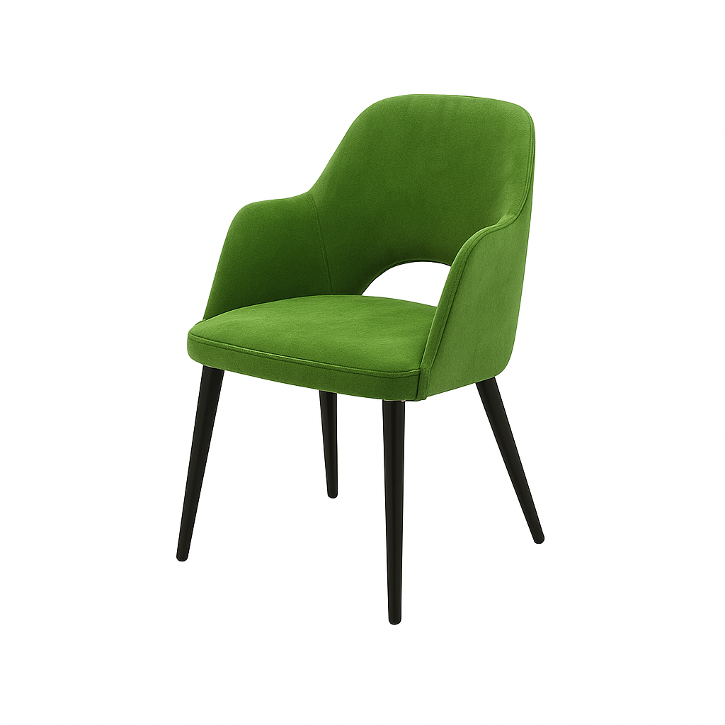 Scaun catifea ALBASTRA | model SUNIC