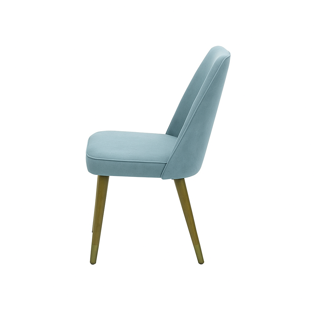 Scaun catifea ROZ | model JONY