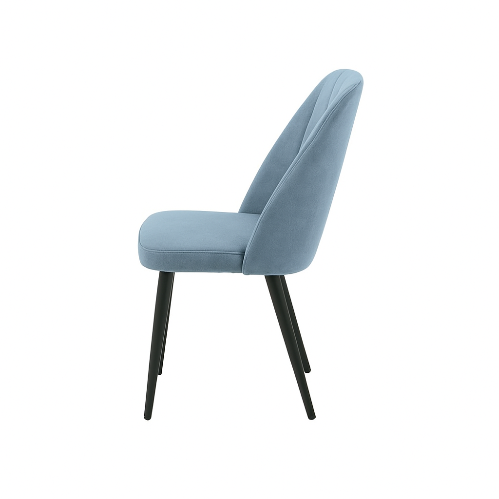 Scaun catifea ROZ | model CREA