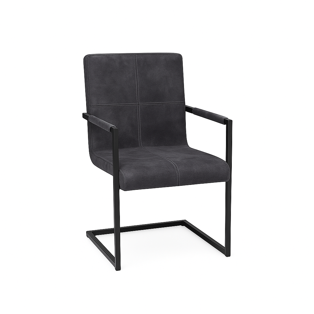 Scaun catifea BEJ | model INDU QUADRANT