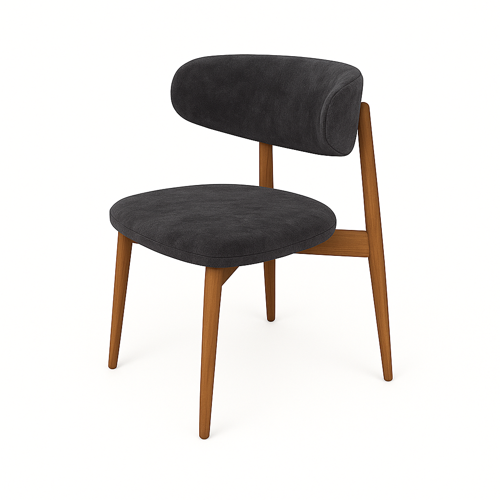 Scaun catifea VERDE | model OLE