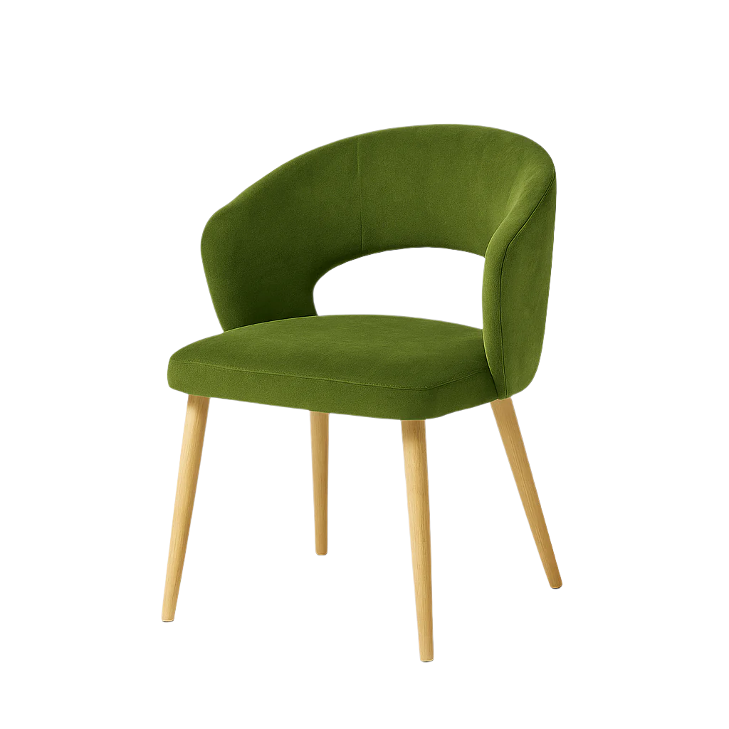 Scaun catifea ALBASTRA | model THOMAS