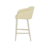 Scaun bar piele VERDE | model CROCO