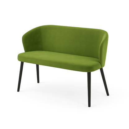 Bancheta catifea BRUNO culoare VERDE DESCHIS