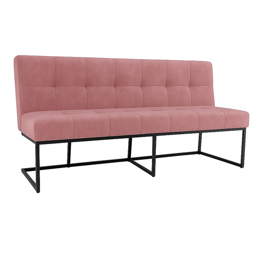 Bancheta catifea  CABALLERO culoare ROZ