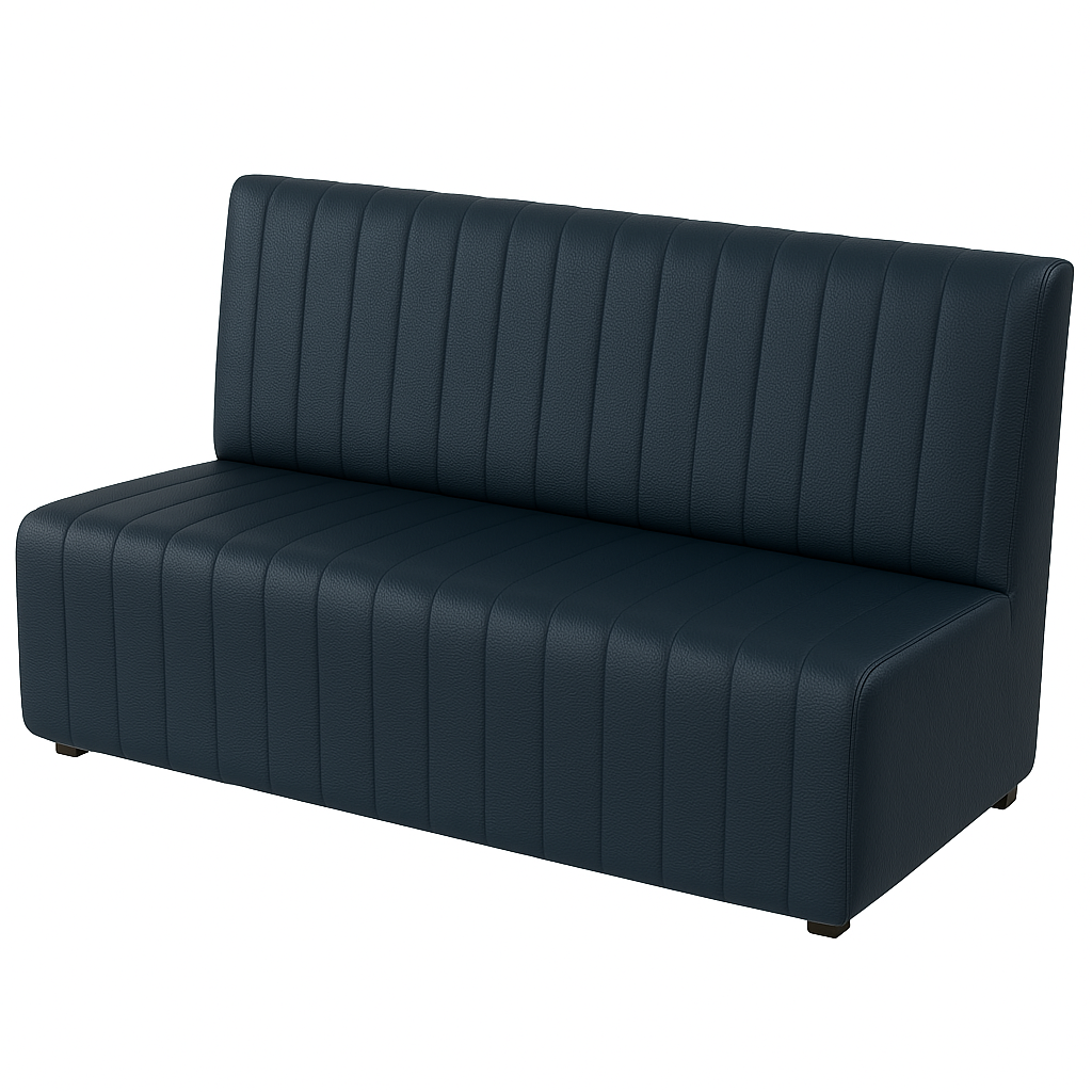 Bancheta piele LUIGI culoare NEGRU