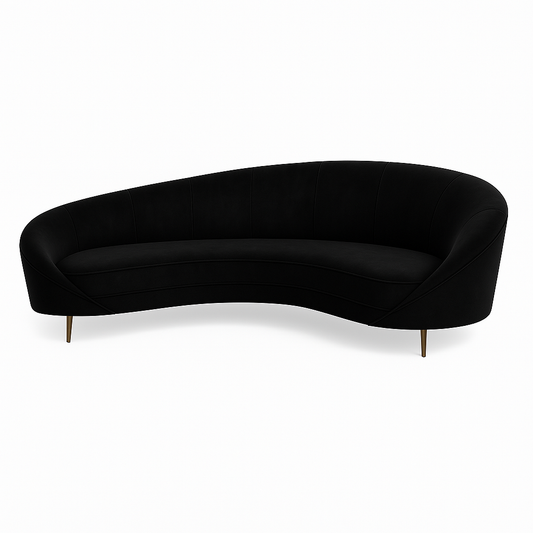 Canapea YAN catifea NEGRU