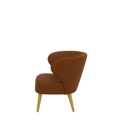 Fotoliu piele ROSIE | model CAPRICE