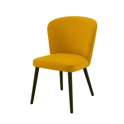 Scaun catifea GALBENA | model ARES