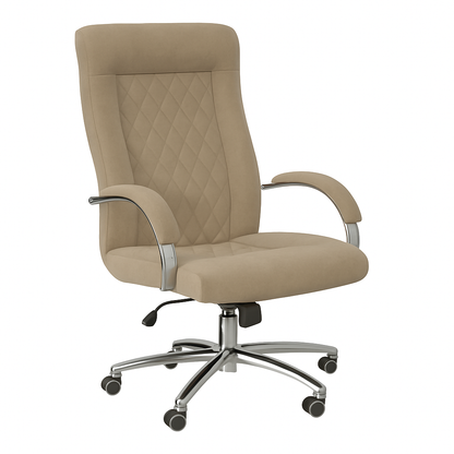 Scaun birou catifea BEJ | model DONALD P