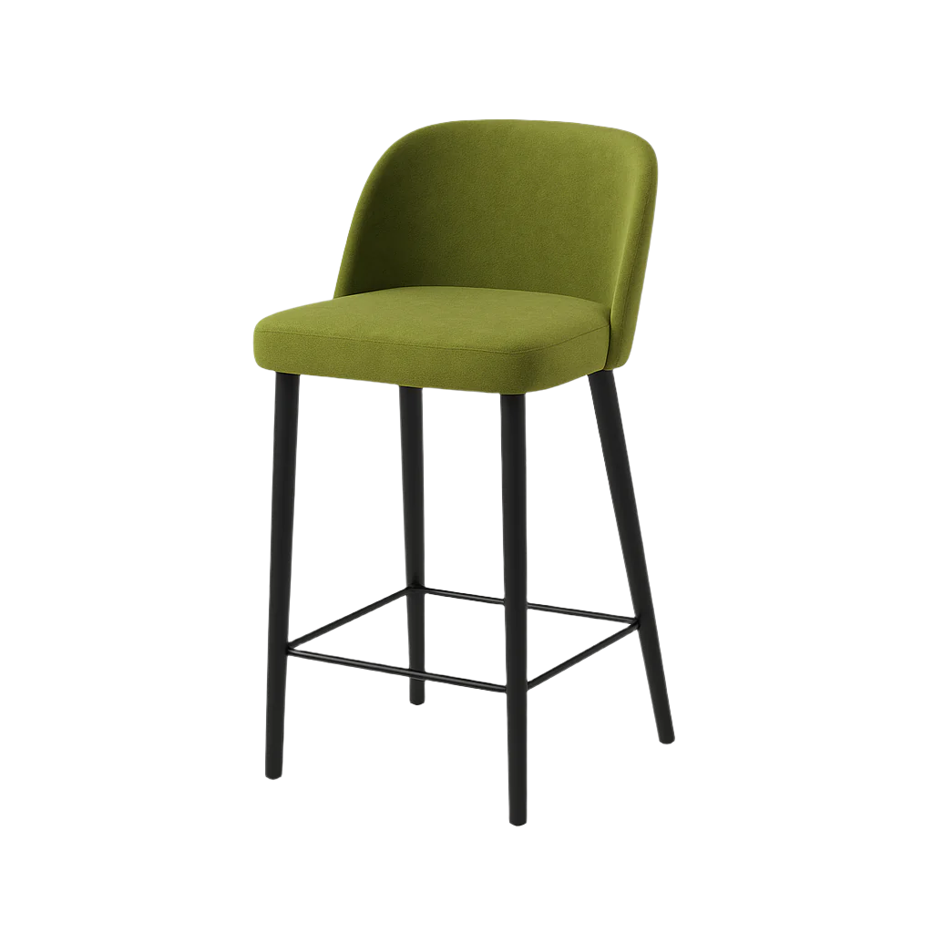 Scaun insula catifea VERDE | model IVA