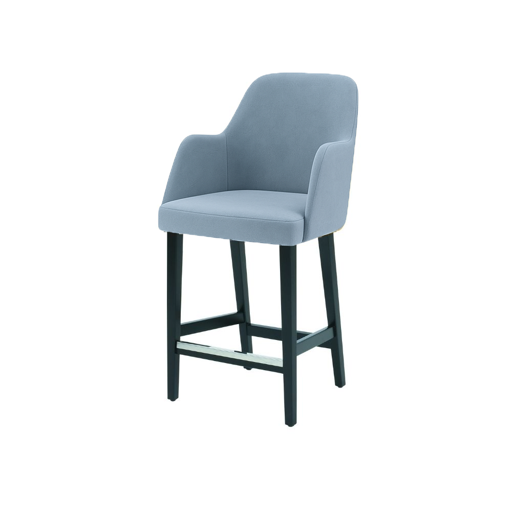 Scaun bar catifea ROZ | model PINO