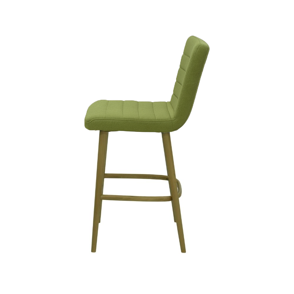 Scaun insula catifea GALBENA | model RIGA