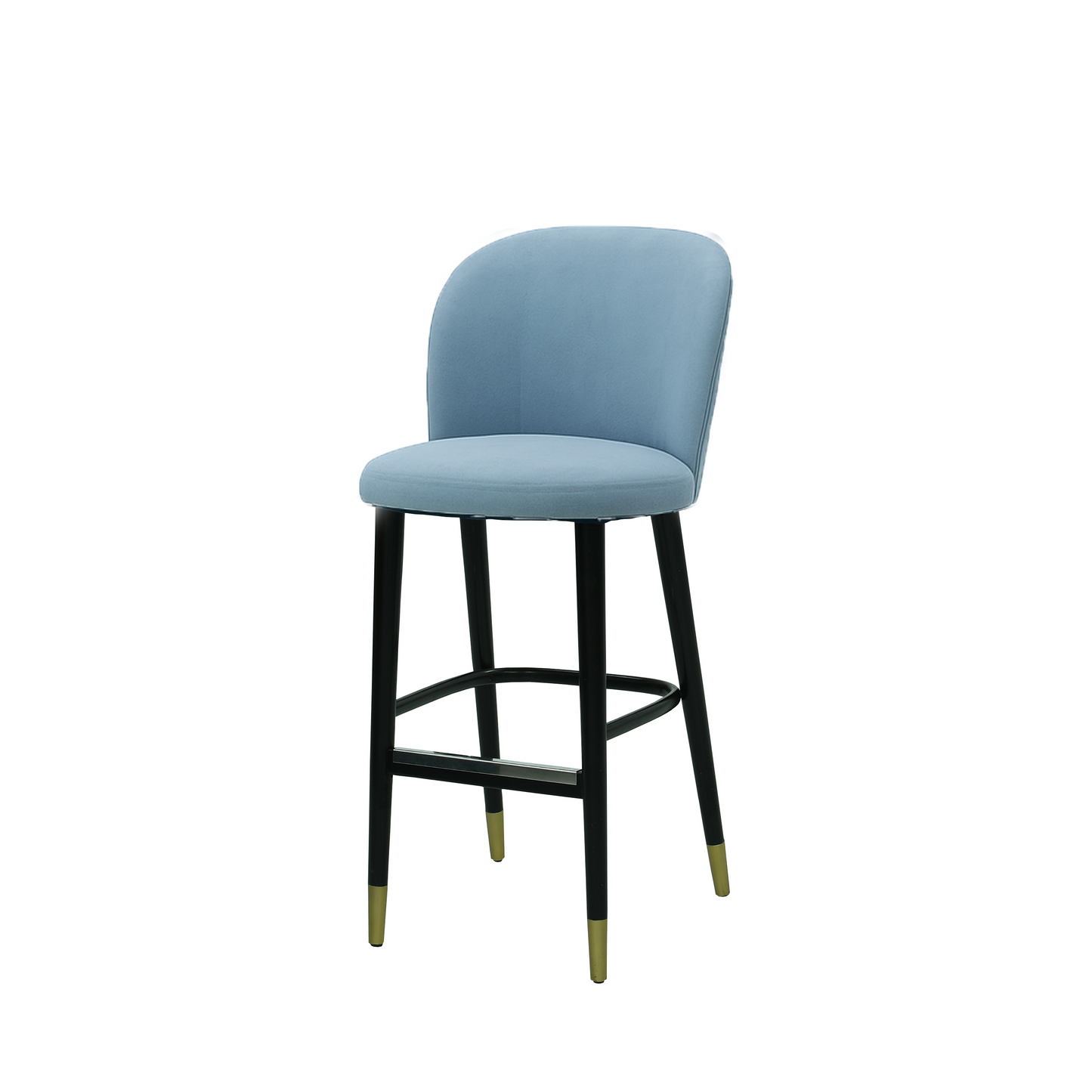 Scaun bar catifea VERDE | model SAM