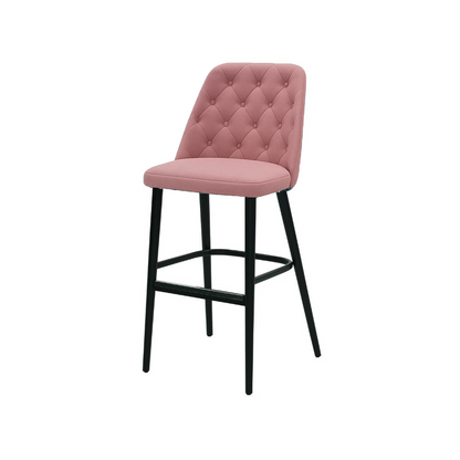 Scaun bar catifea BORDO | model SCOT