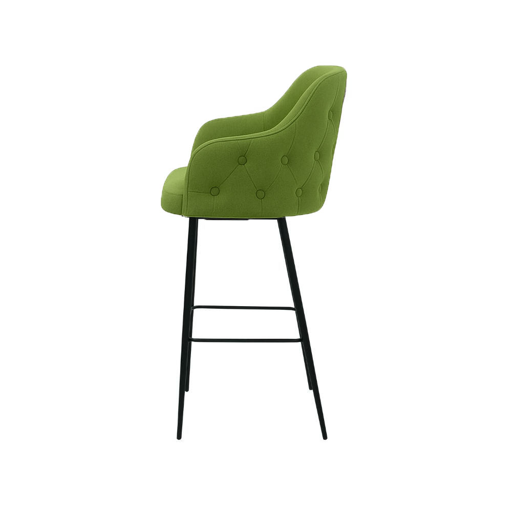 Scaun bar catifea BORDO | model TEONA