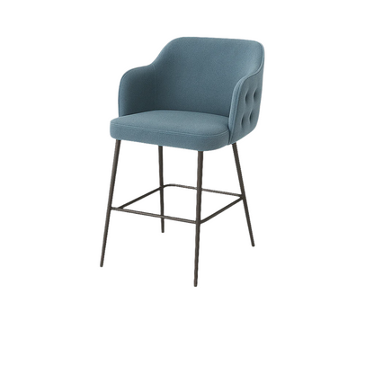 Scaun bar catifea ROZ | model TEONA