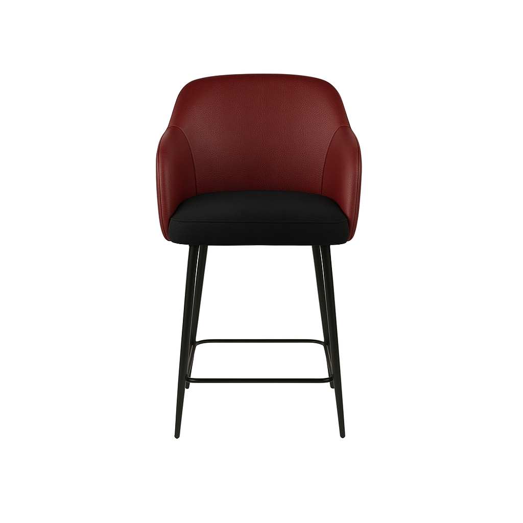 Scaun bar piele BEJ | model ALEX