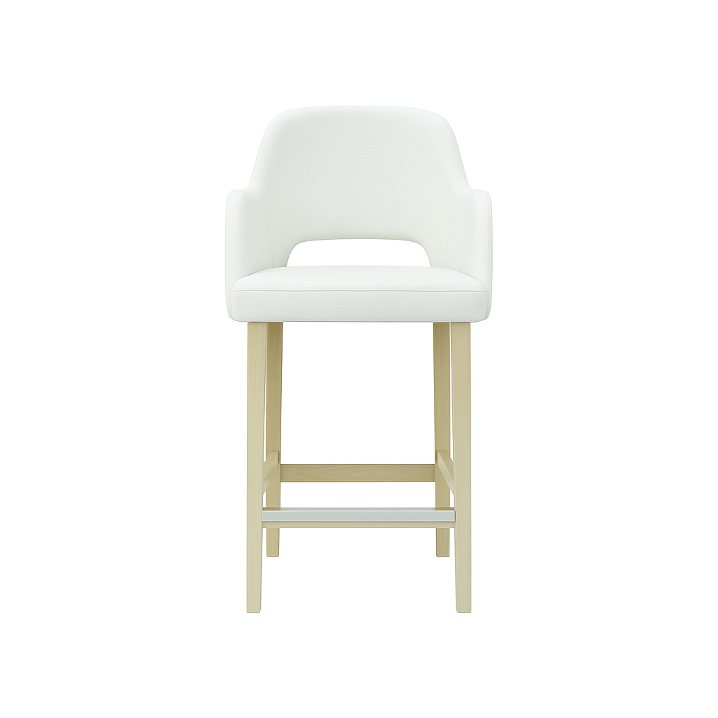 Scaun bar piele ROSIE | model APRIL