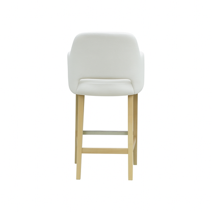 Scaun bar piele VERDE | model APRIL