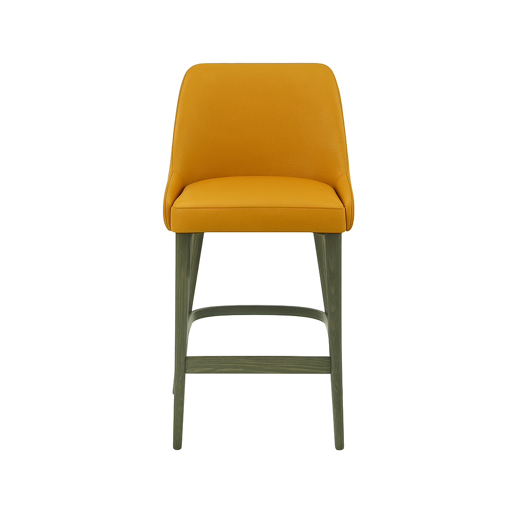 Scaun bar piele ROSIE | model GINA