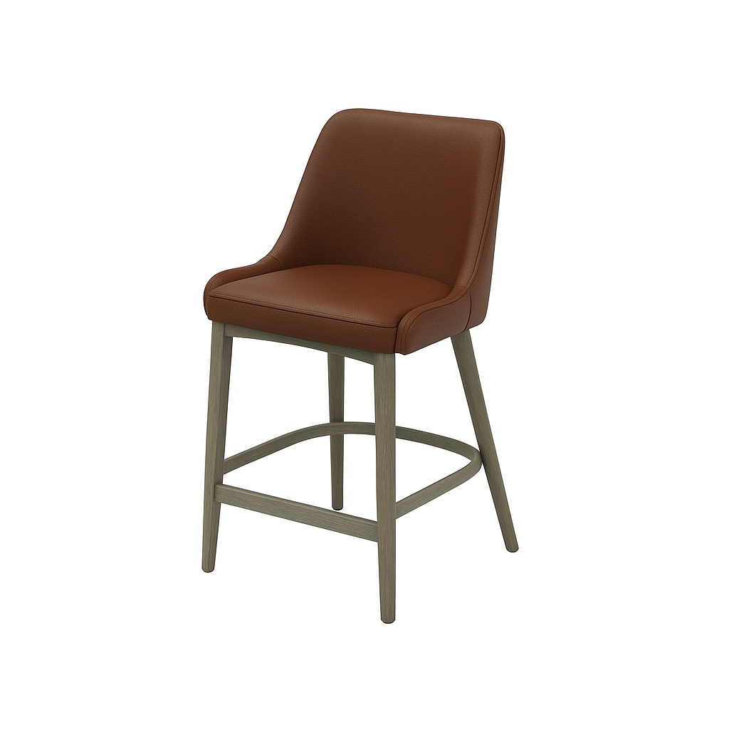 Scaun bar piele MARO | model GINA