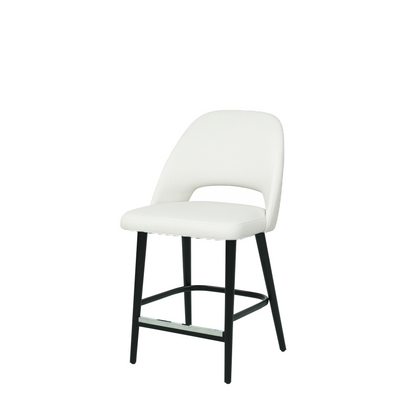Scaun bar piele ALBASTRA | model GABE