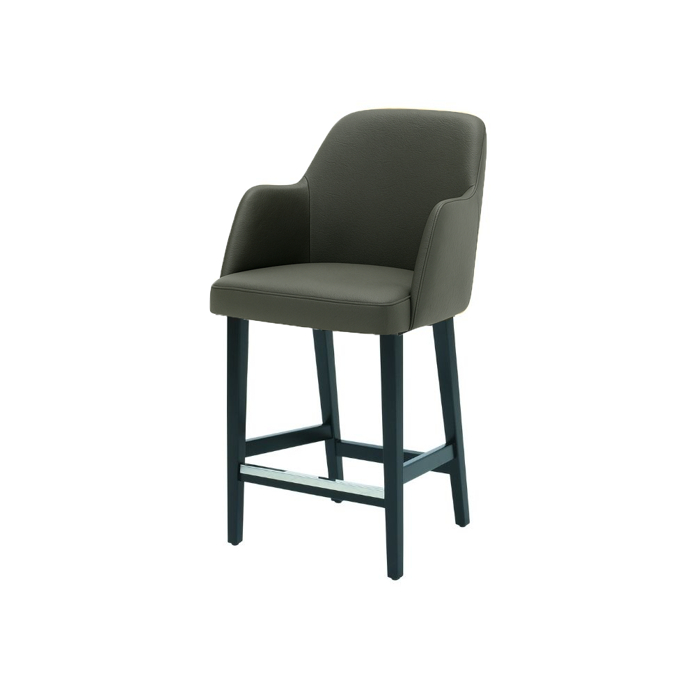 Scaun de bar piele ALBA | model PINO