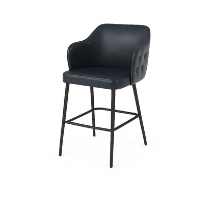 Scaun bar piele ALBASTRA | model TEONA