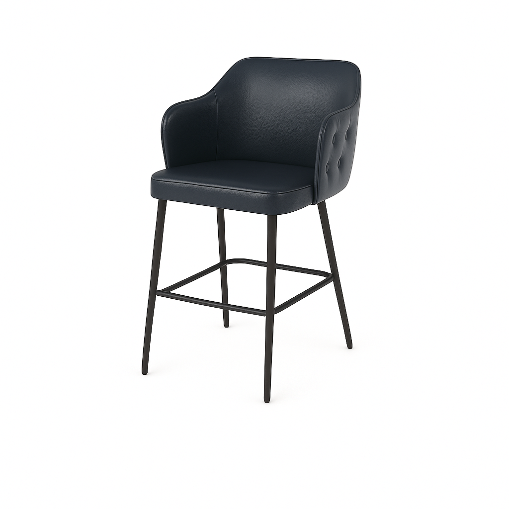 Scaun bar piele ALBA | model TEONA