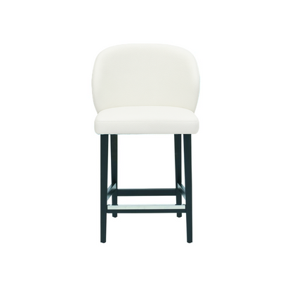 Scaun bar piele naturala ALBASTRA | model CAPRICE