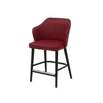 Scaun bar piele naturala BEJ | model ZEUS