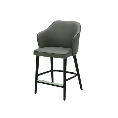 Scaun bar piele naturala BEJ | model ZEUS