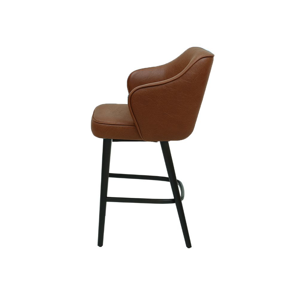 Scaun bar piele ALBA | model ZEUS