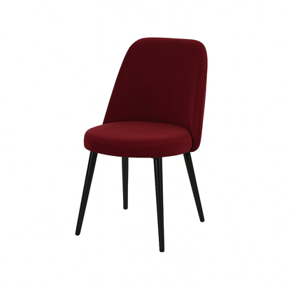 Scaun catifea ROZ | model ELA