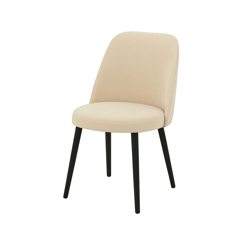 Scaun catifea ALBASTRA | model ELA