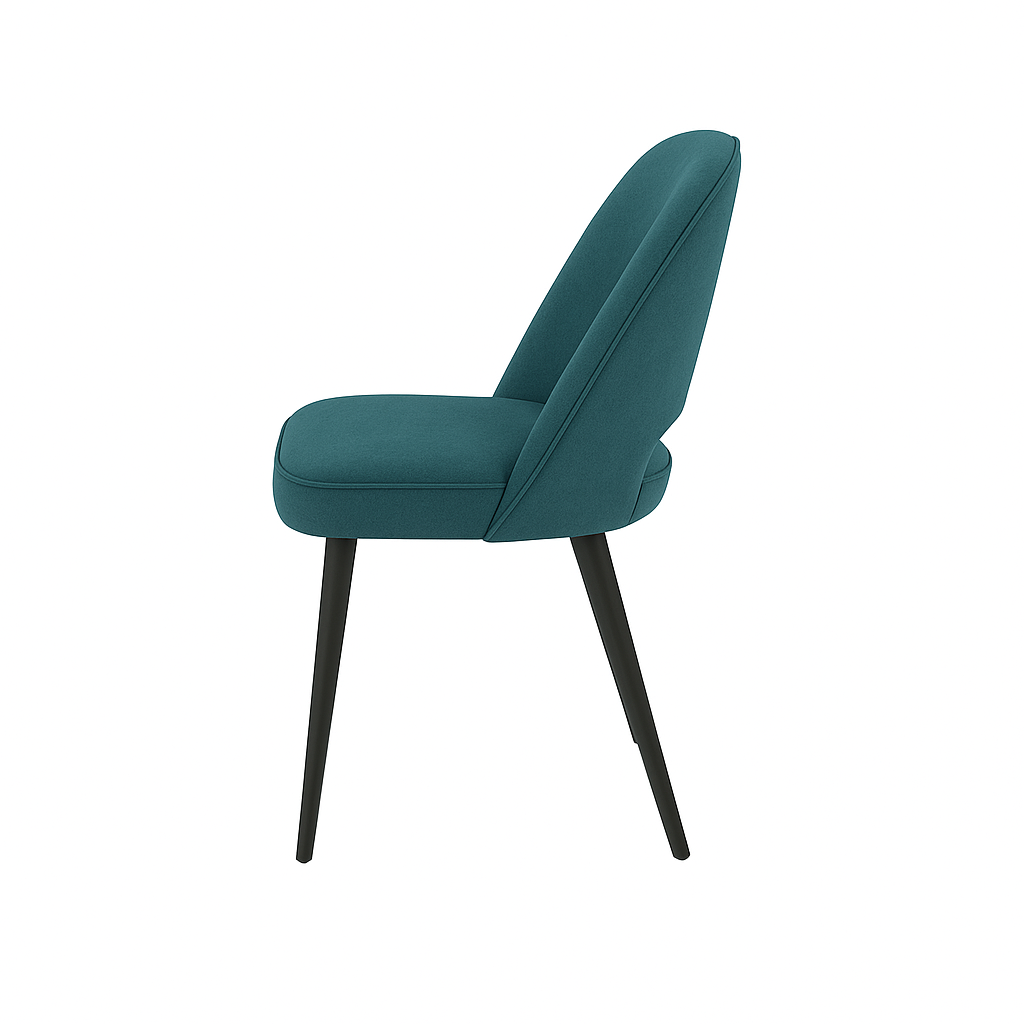 Scaun catifea BORDO | model GABE