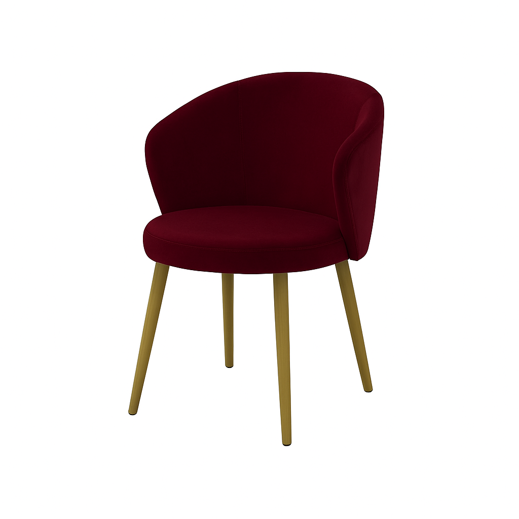 Scaun catifea ROZ | model JAY