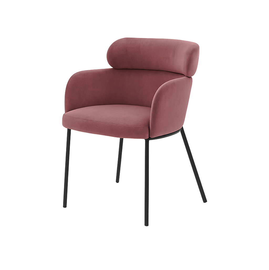 Scaun catifea VERDE | model LENY