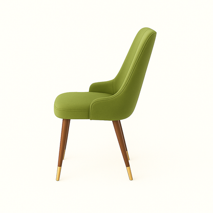 Scaun catifea VERDE | model MIRAY