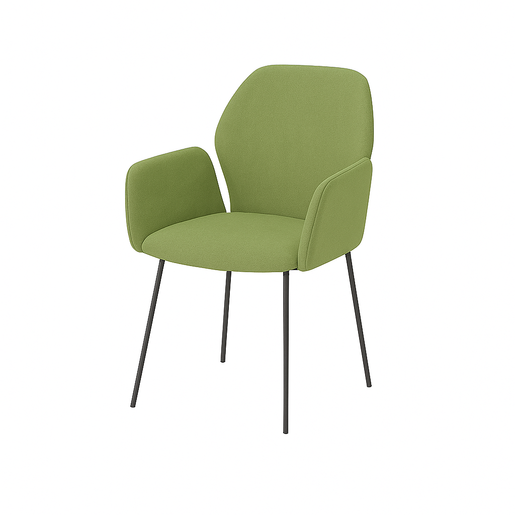 Scaun catifea VERDE | model PETRA