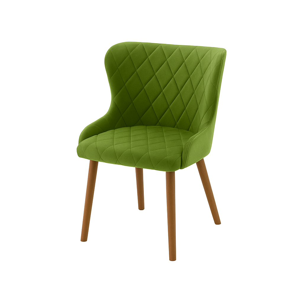 Scaun catifea ALBASTRA | model AMANDA