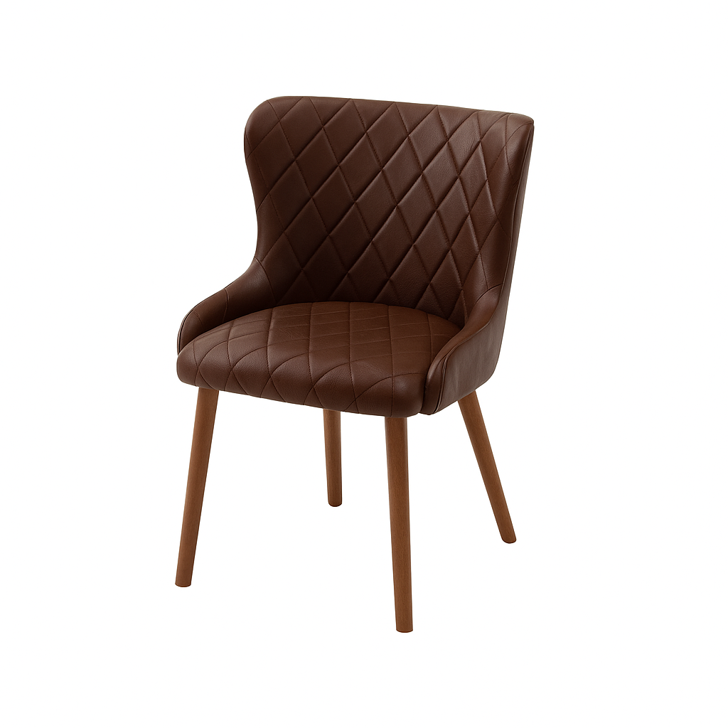 Scaun piele GALBENA | model AMANDA