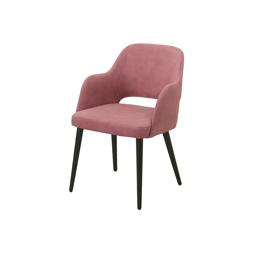 Scaun catifea GALBENA | model APRIL