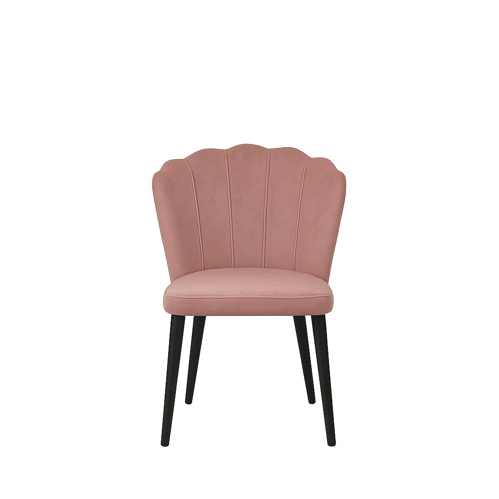 Scaun catifea ROZ | model ARIA