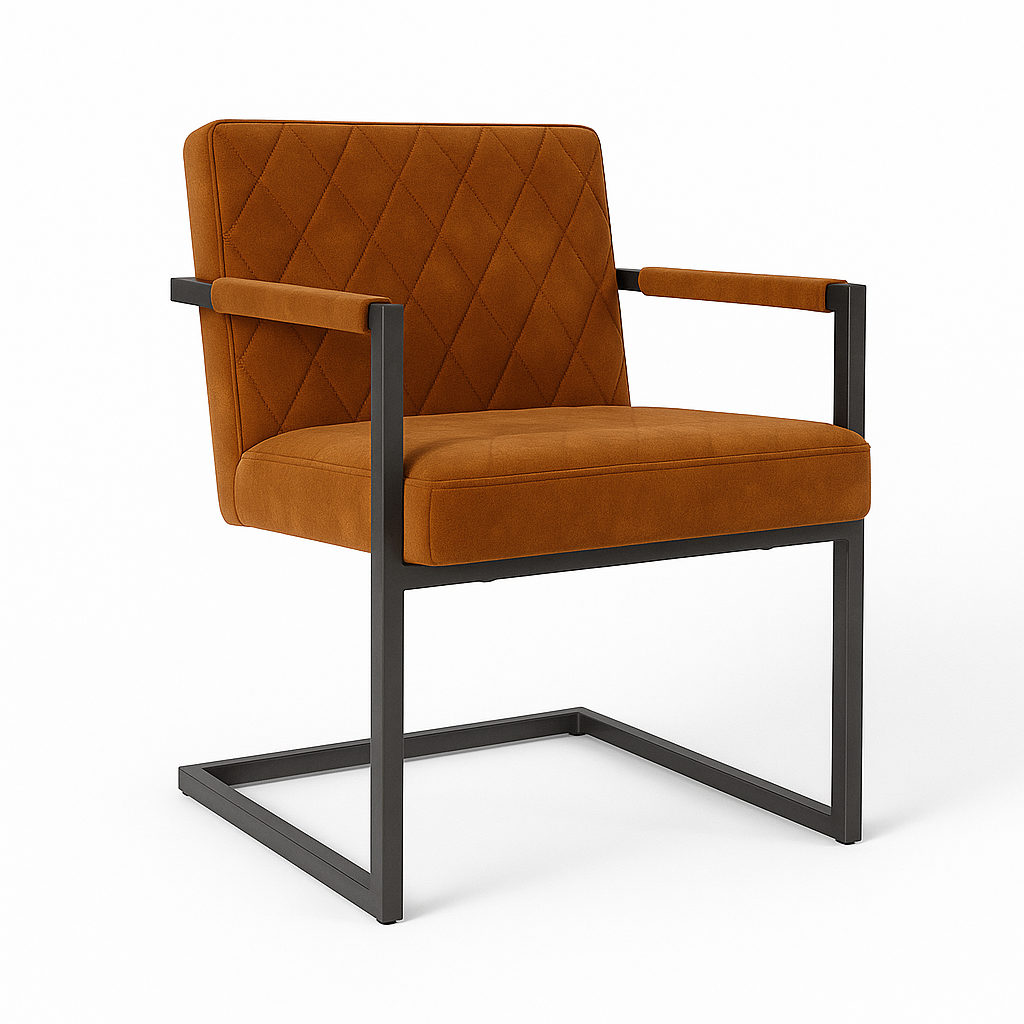 Scaun catifea BEJ | model BADSAAL SALINO